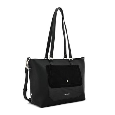 Imagen 2 del producto Cartera tote becca mediana negro especial