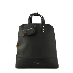 AMPHORA - Mochila mediana leila Negro especial