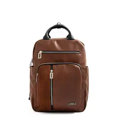 AMPHORA - Mochila porta notebook grande mercier café