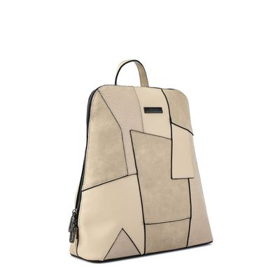 Imagen 2 del producto Mochila cleo mediana blanco crudo