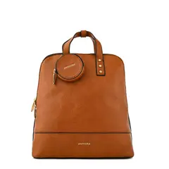 AMPHORA - Mochila mediana leila café