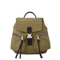 Mochila nicole mediana verde oliva