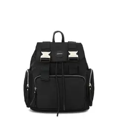 AMPHORA - Mochila grande ferni negro