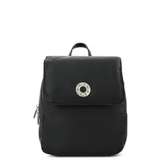 AMPHORA - Mochila con tapa mediana orieta negro