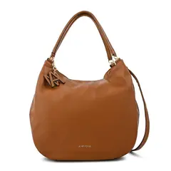 AMPHORA - Cartera dos asas grande aretha café