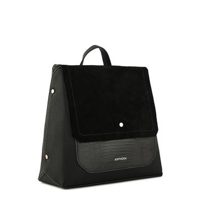 Imagen 2 del producto Mochila con tapa becca mediana negro especial