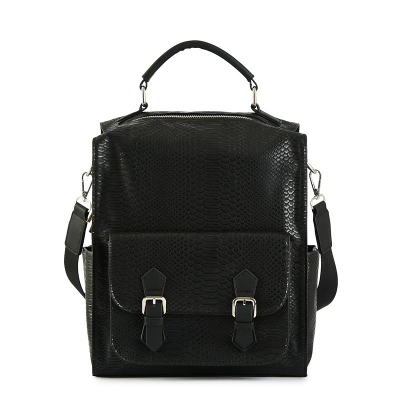 AMPHORA - Mochila grande chenoa Negro especial
