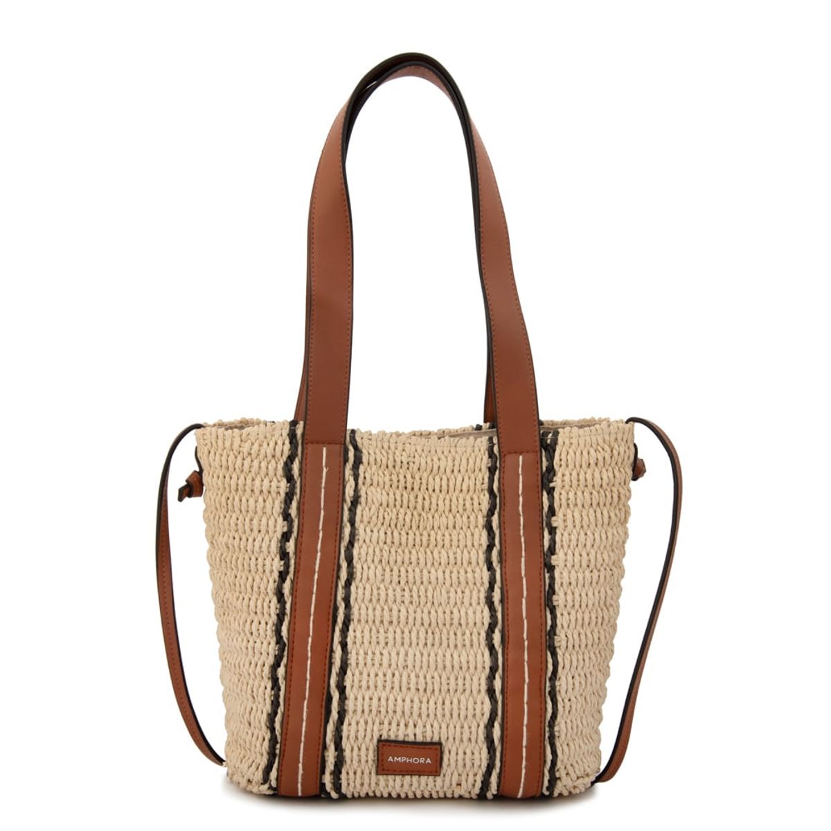 AMPHORA - Bolso guadalupe mediana café