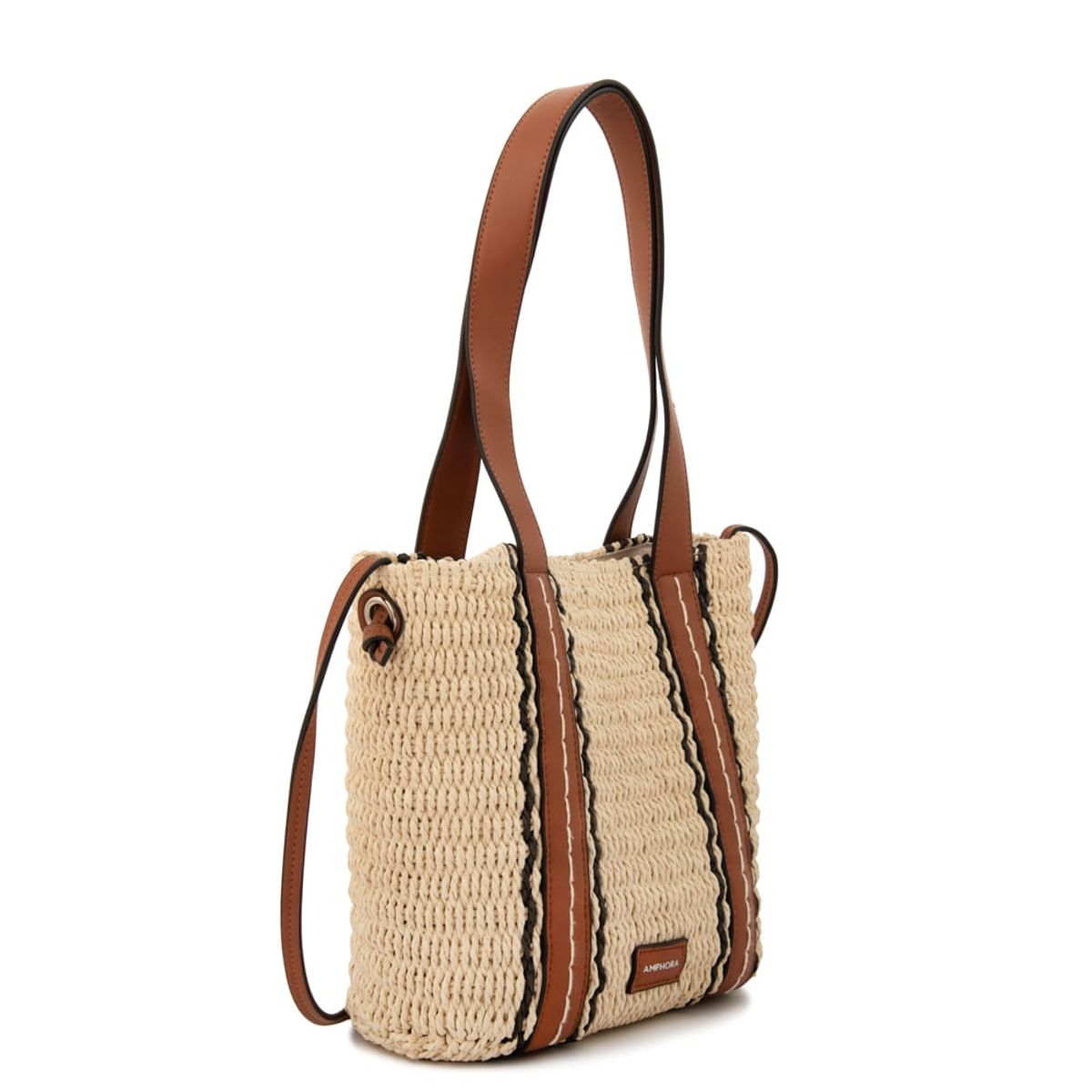AMPHORA - Bolso guadalupe mediana café