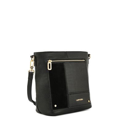 Imagen 2 del producto Cartera bandolera jane mediana negro especial