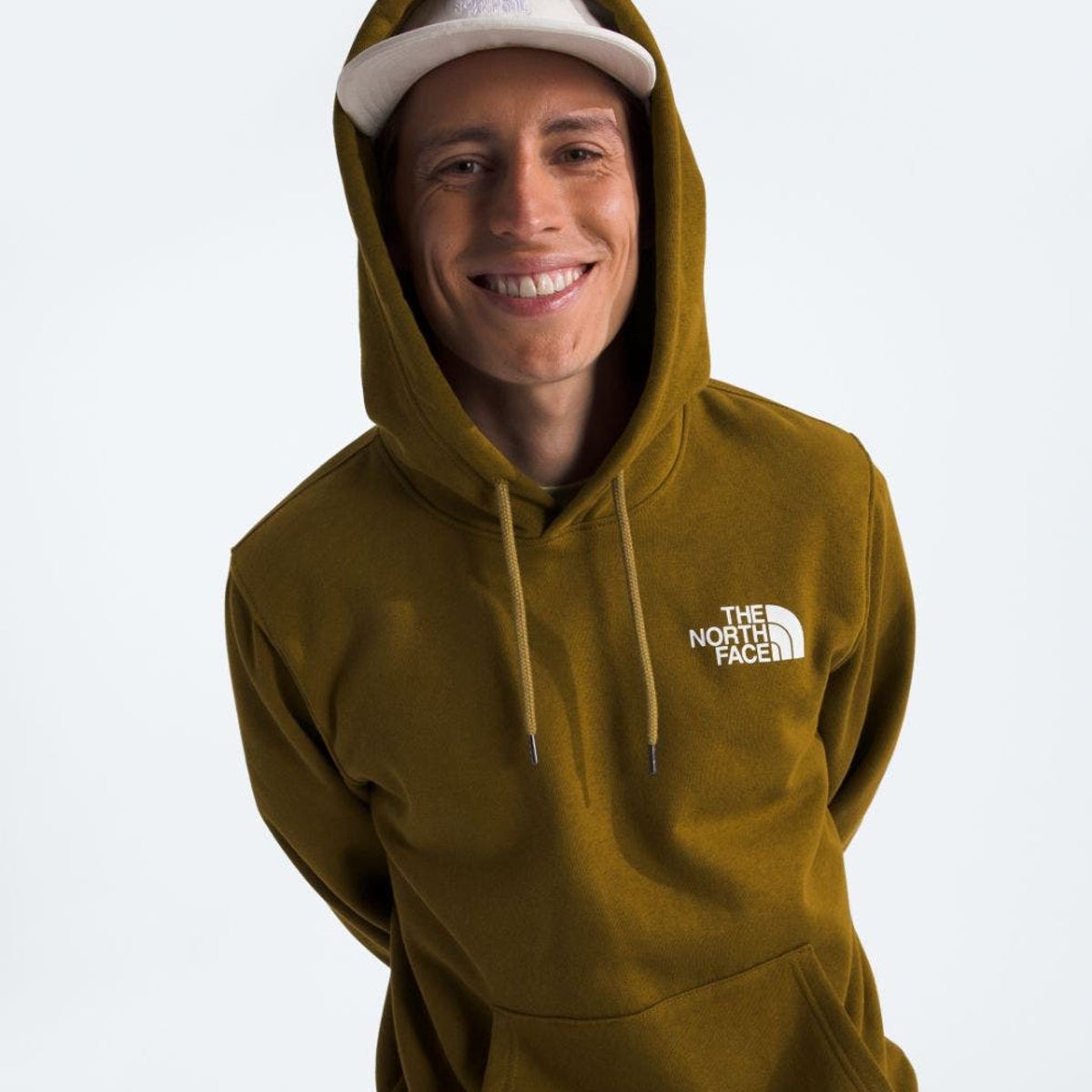 THE NORTH FACE - Poleron Box Nse Pullover Hoodie Hombre - Marrón