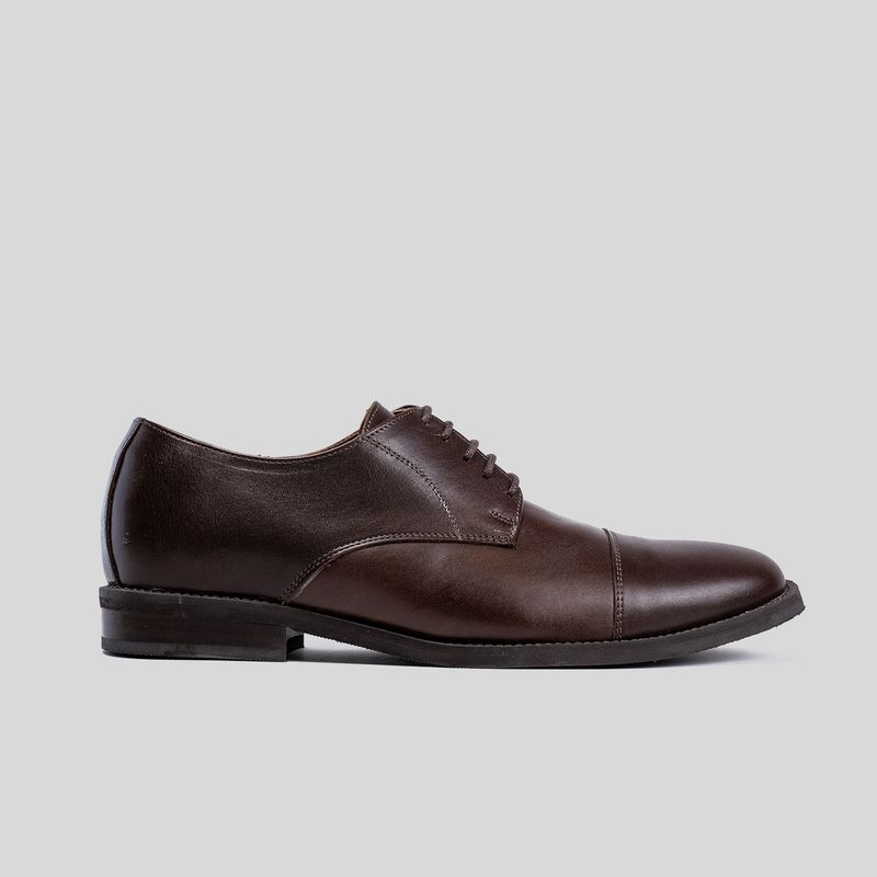 TRAUKO - Zapato Hombre Cuero Café Brandy Trauko Marsella