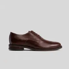 TRAUKO - Zapato Cuero Hombre Café Oscuro Palermo