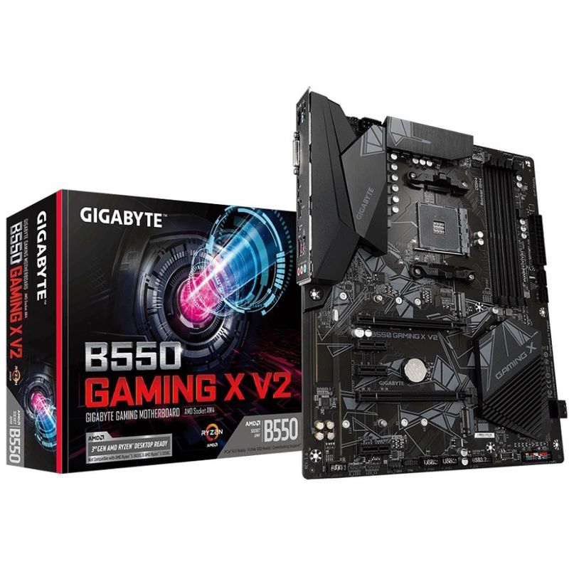 GIGABYTE - M/B sAM4 (AMD) - Gigabyte B550 Gaming X V2  - 4x DDR4 - ATX