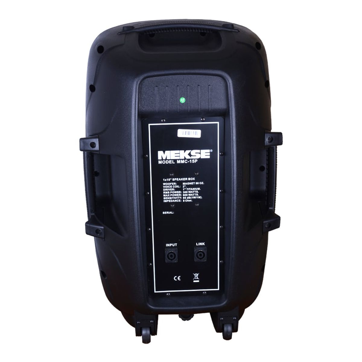 MEKSE - CAJA ACUSTICA PASIVA 15" CON CROSSOVER 300W CONTINUOS 2 VIAS MEKSE