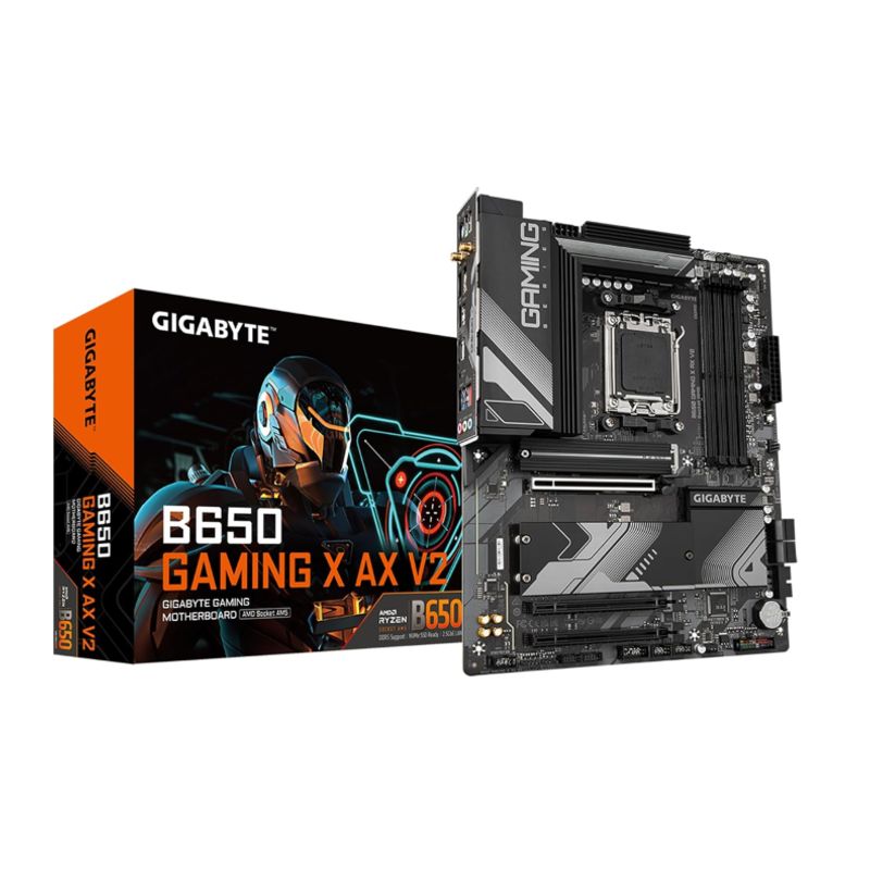 GIGABYTE - M/B sAM5 (AMD) - Gigabyte B650 GAMING X AX V2 - 4 X DDR5 - WIFI - ATX