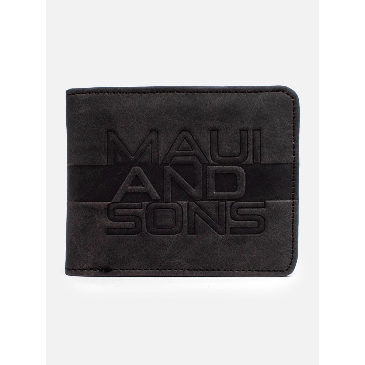 MAUI AND SONS - Billetera Kakau Negro Hombre Maui And Sons - Negro