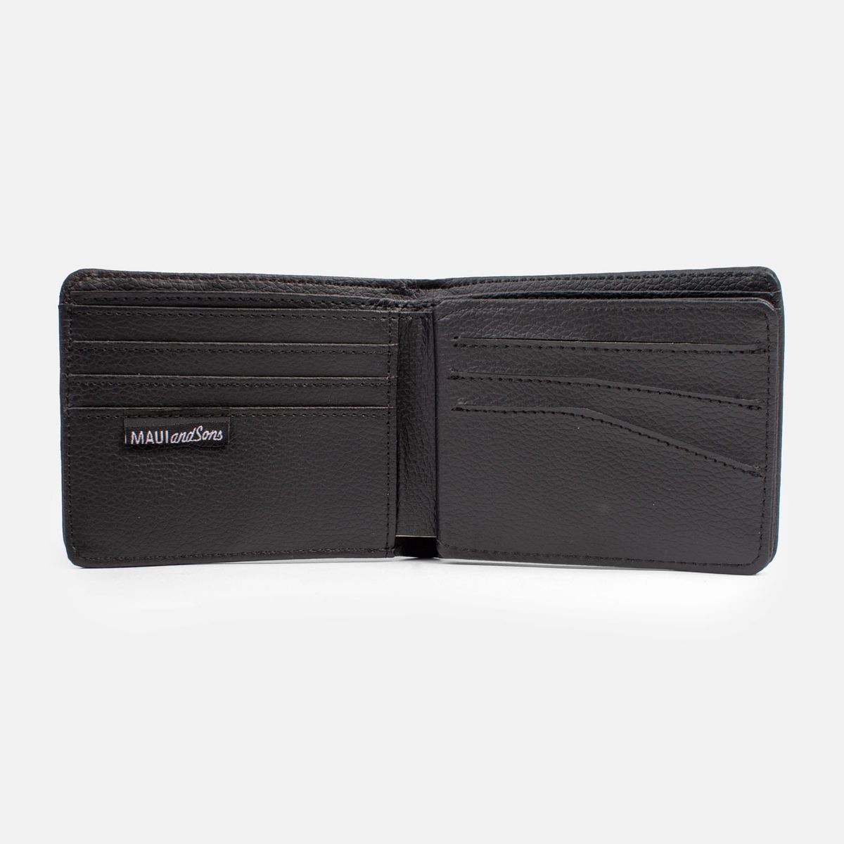 MAUI AND SONS - Billetera Kakau Negro Hombre Maui And Sons - Negro