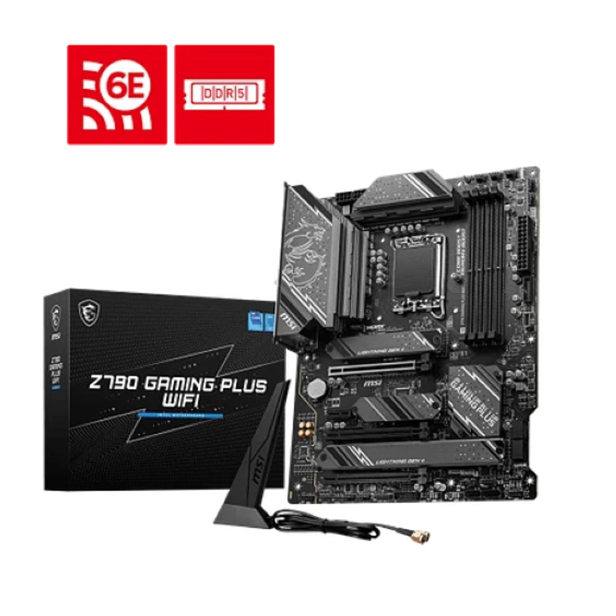 MSI - MB S1700 Intel - MSI Z790 GAMING PLUS WIFI - 4x DDR5 - ATX