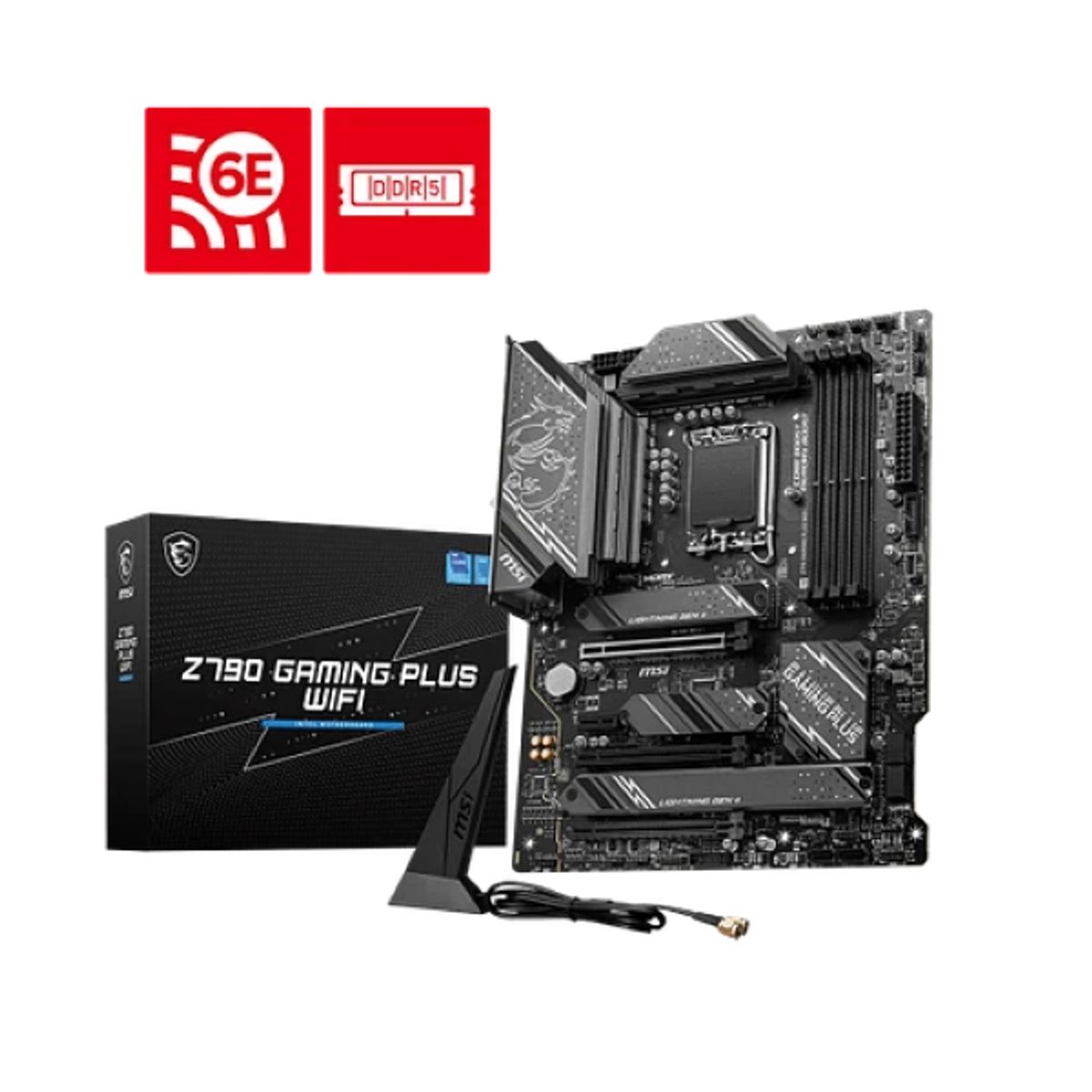 MSI - MB S1700 Intel - MSI Z790 GAMING PLUS WIFI - 4x DDR5 - ATX