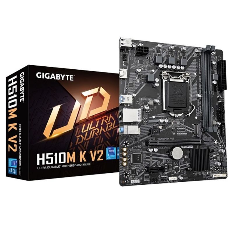 GIGABYTE - MB s1200 Intel - Gigabyte H510M K V2 - 2x DDR4 - Micro ATX