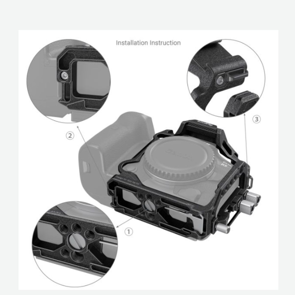 GENERICO - CAGE JAULA SMALLRIG CANON EOS R5 R5 C y R6