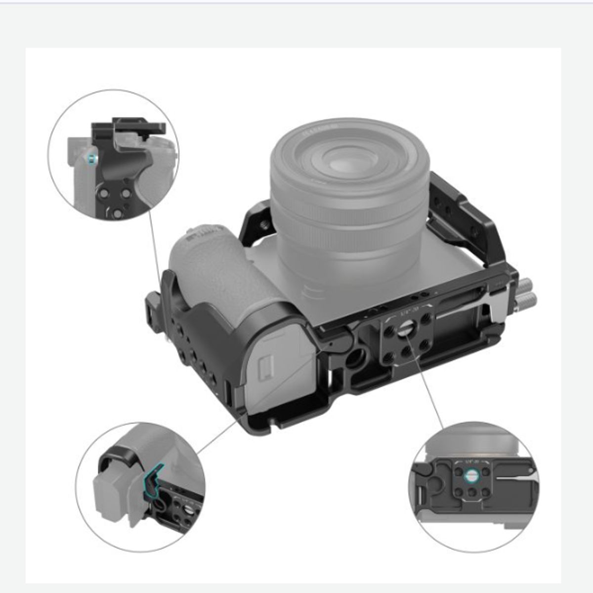 GENERICO - CAGE JAULA SMALLRIG SONY ALPHA 7C II A7CII A7CR