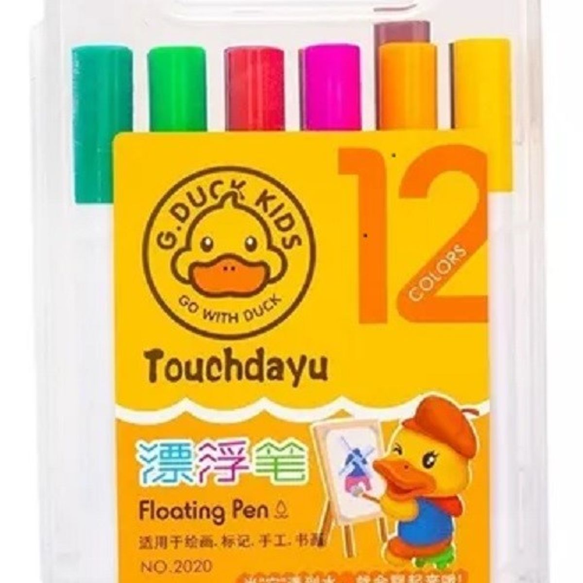 GENERICO - Set 12 Plumones Colores Floating Pen