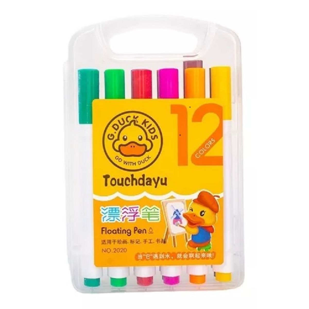 GENERICO - Set 12 Plumones Colores Floating Pen