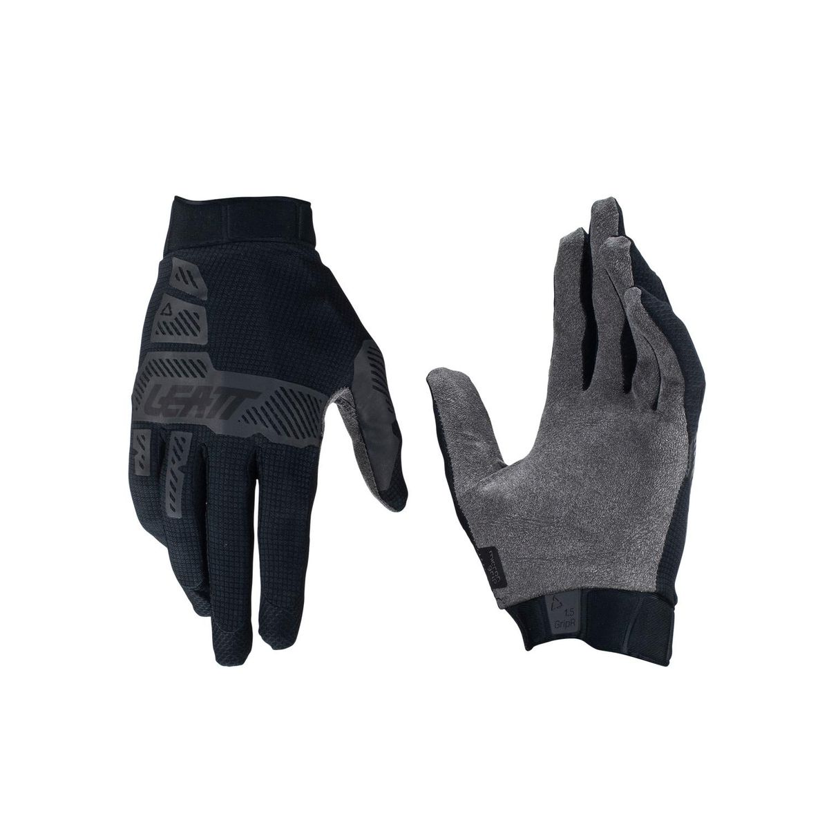 LEATT - Guantes Leatt Bicicleta y Moto 1.5 GripR V24 Stealth XL US11