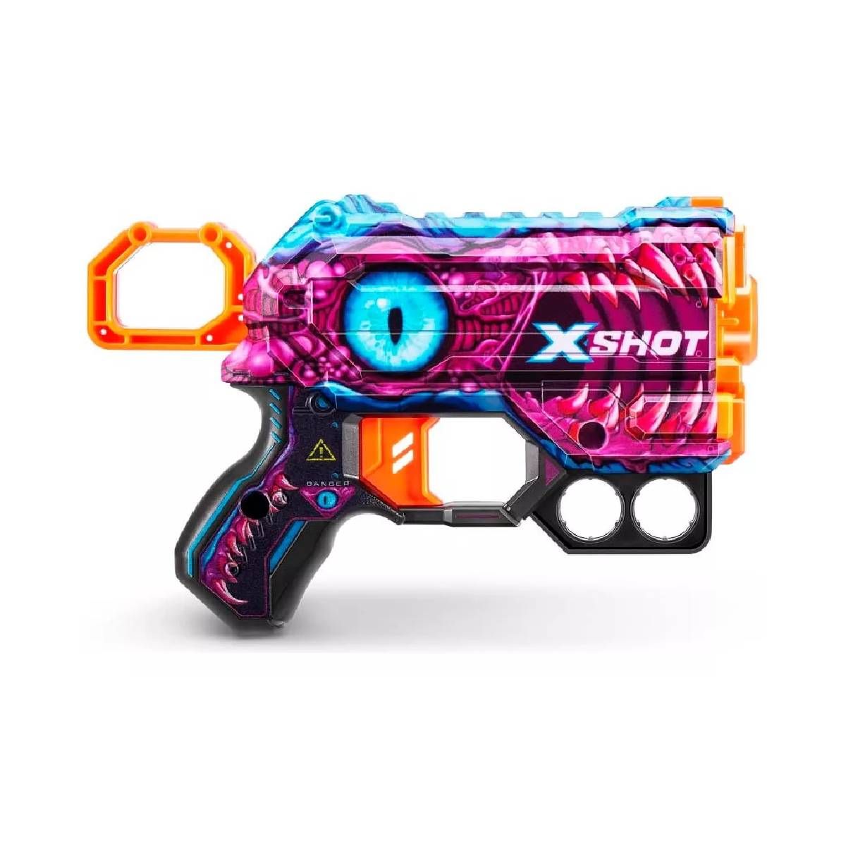 X-SHOT - Lanzador de dardos X SHOT Menace Skins 8 dardos -  Enigma