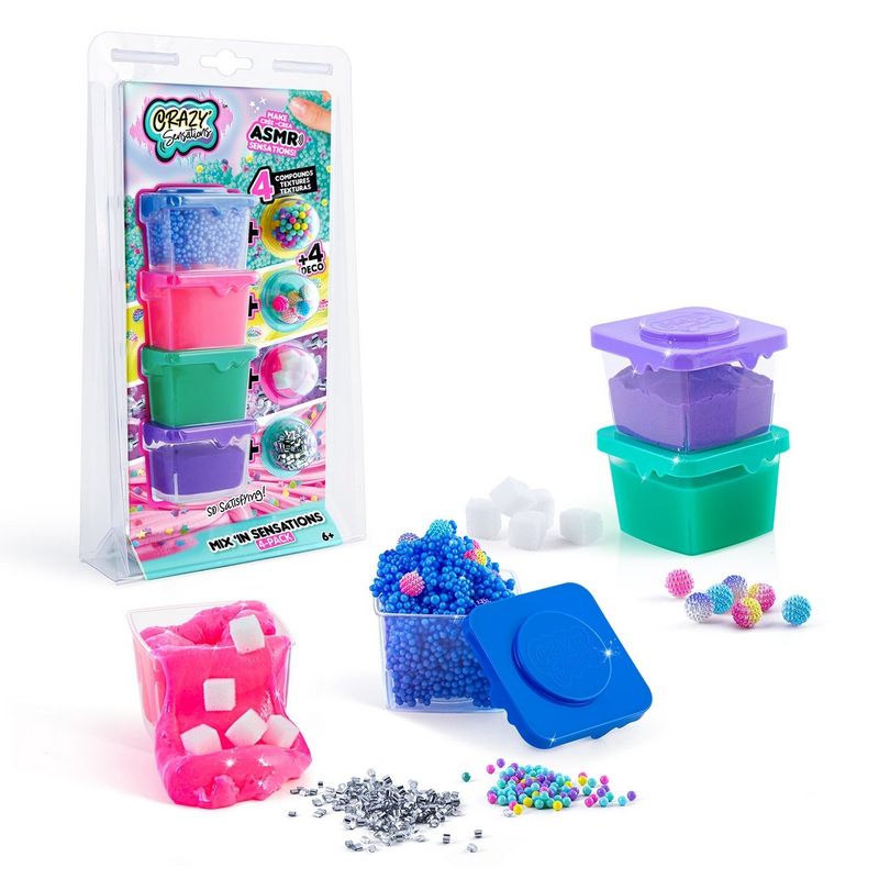CANAL TOYS - LOCAS SENSACIONES - PACK 4 TEXTURAS