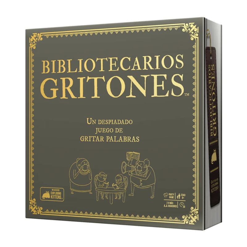 EXPLODING KITTENS - Bibliotecarios Gritones