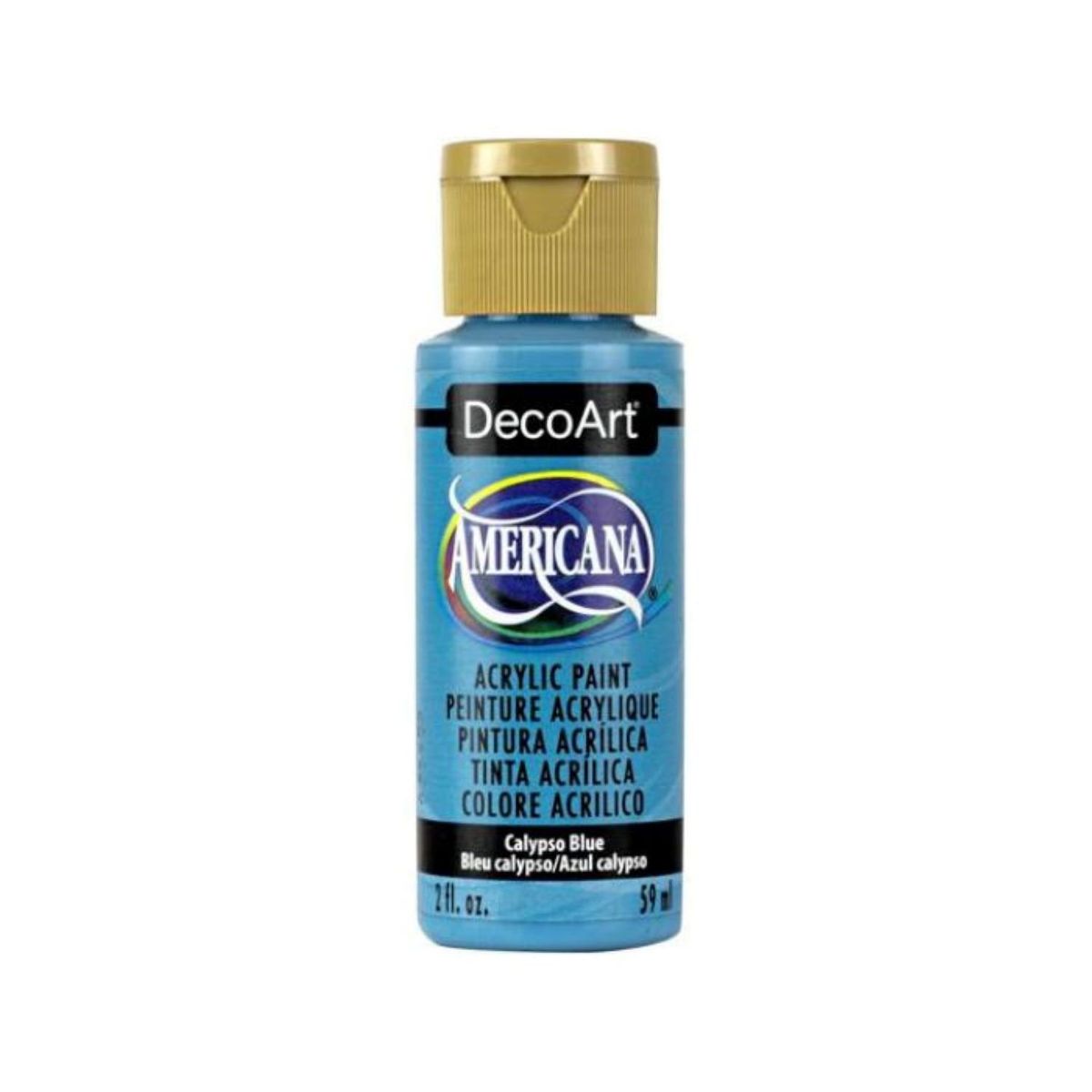 DECOART - Pintura Acrílica DecoArt Calypso Blue DA234 Turquesa 59 ml
