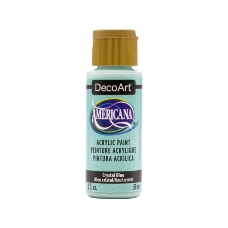 DECOART - Pintura Acrílica DecoArt Crystal Blue DA409 Turquesa 59 ml