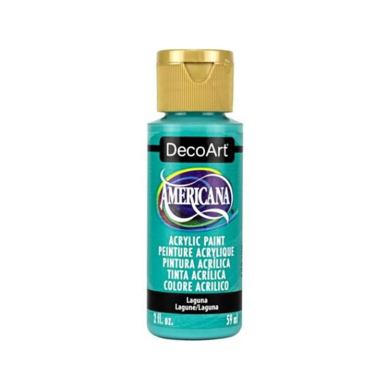 DECOART - Pintura Acrílica DecoArt Laguna DA350 Turquesa 59 ml