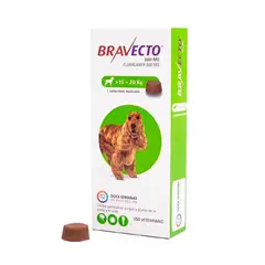 BRAVECTO - Antiparasitario Externo Perro - 10 A 20 KG (1CP)