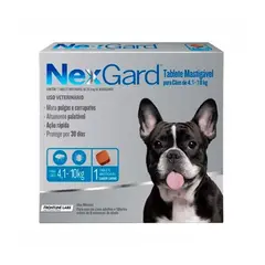 GENERICO - Antiparasitario Externo Nexgard 28.3 Mg (4 A 10 KG) 1 Comprimido