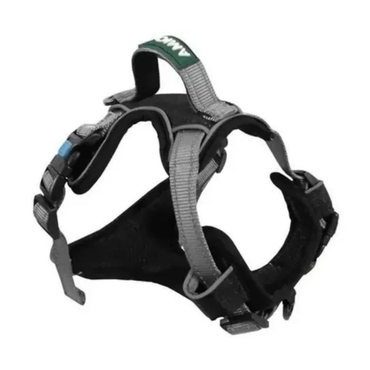 GENERICO - Arnes Pechera Reforzada para perros - Gris - M