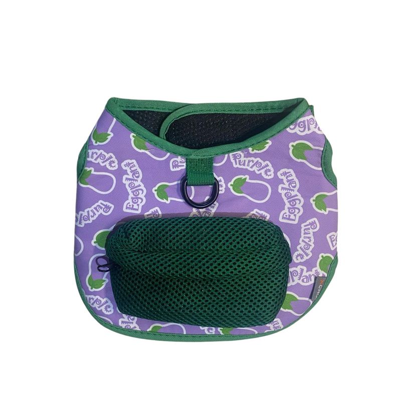 GENERICO - Arnes para perros pequeños mochila para bolsas - Lila - M