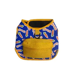 GENERICO - Arnes para perros pequeños mochila para bolsas - Azul