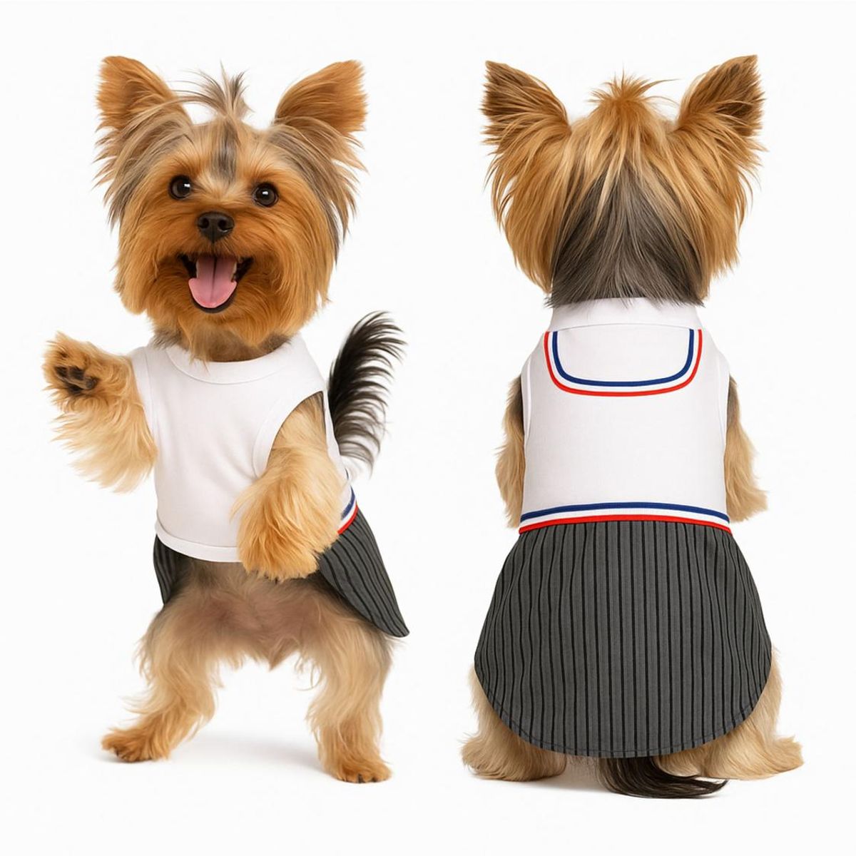 GENERICO - Traje de huaso para Mascotas Perros y Gatos