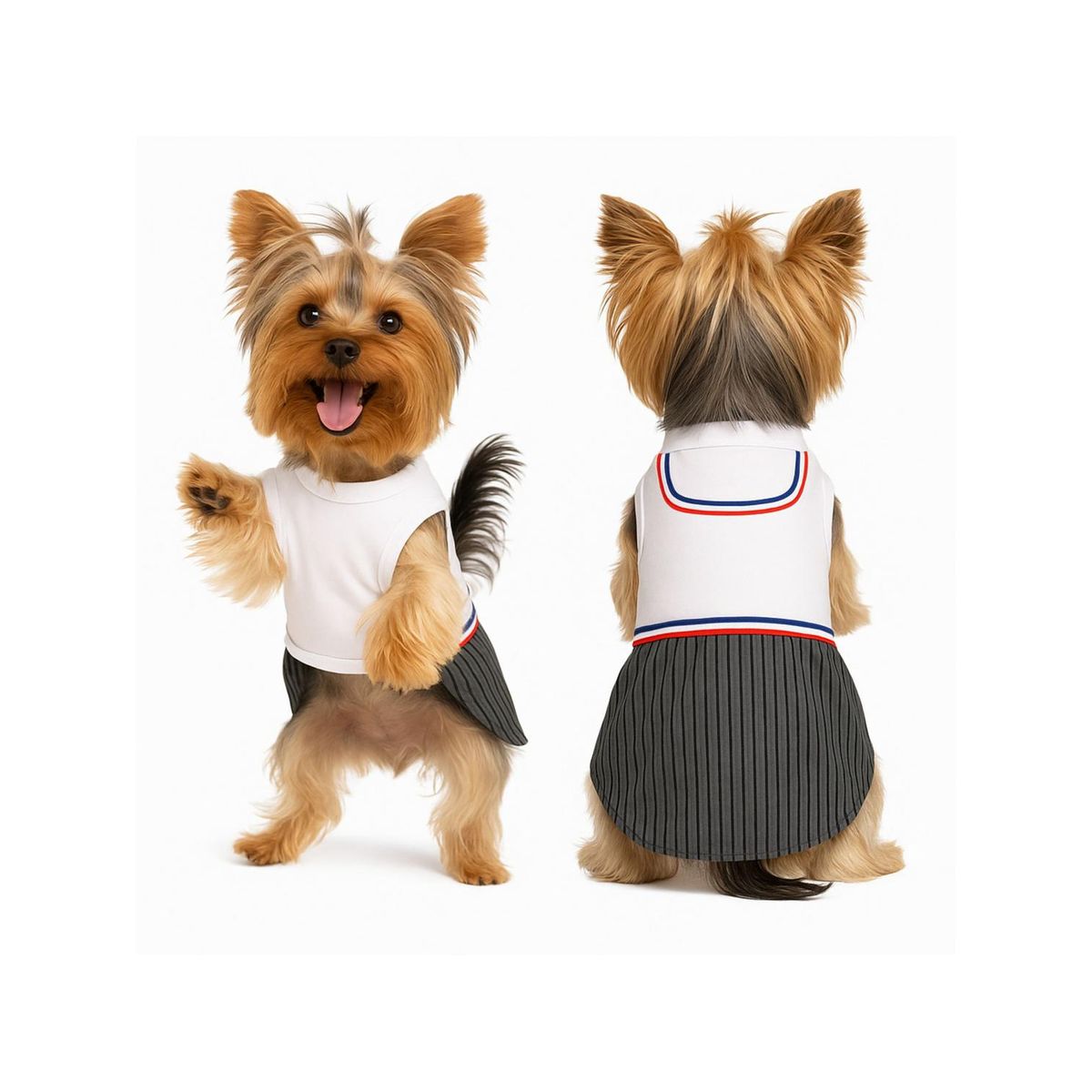 GENERICO - Traje de huaso para Mascotas Perros y Gatos