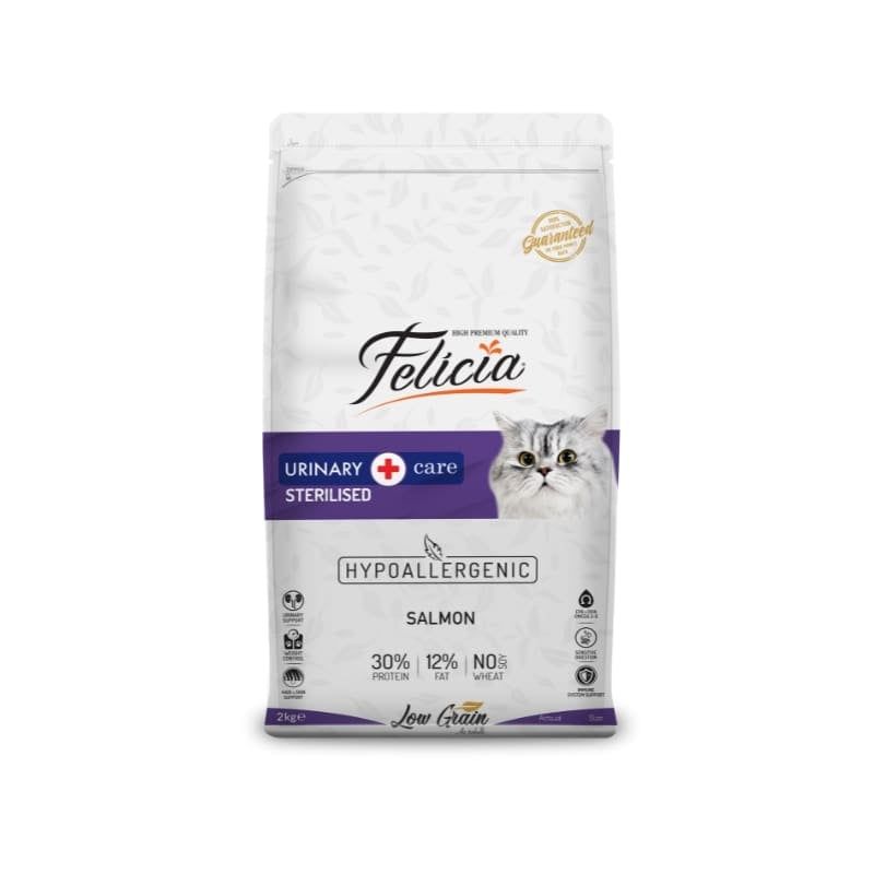 GENERICO - Alimento Gato Esterilizado Felicia Hipoalergénico Salmón - 2 kgs