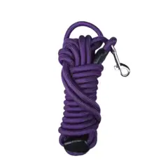 GENERICO - Correa de adiestramiento de nylon para perros - Lila - 15mts