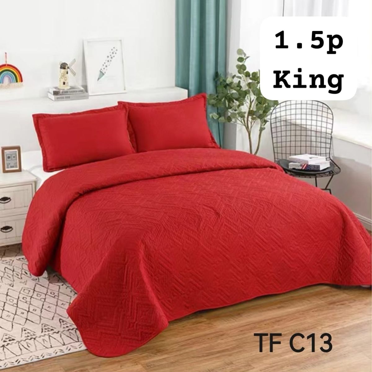 GENERICO - COBERTORES DE VERANO QUILTS REVERSIBLES