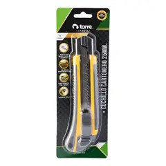 TORRE - Cuchillo Cartonero Premium Xl 25mm Incluye Repuesto