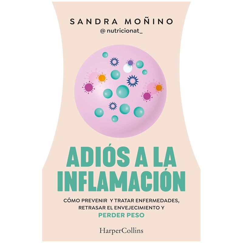 HITWAY MUSIC - ADIÓS A LA INFLAMACIÓN TAPA BLANDA - SANDRA MOÑINO - LIBRO