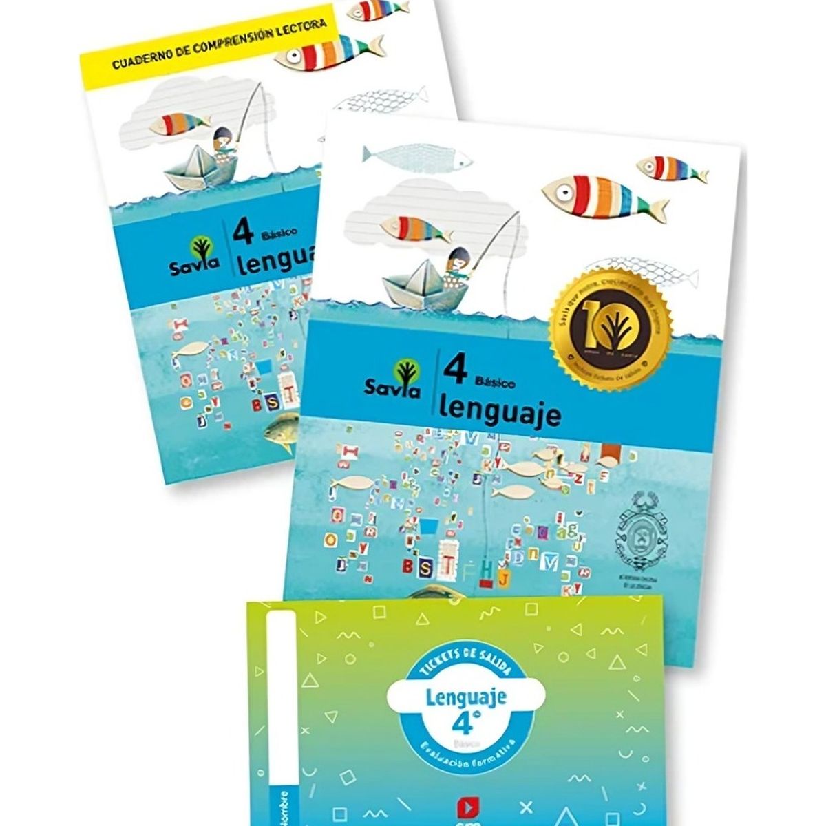 TOP10BOOKS - TEXTO Pack Lenguaje 4° Savia - Ediciones SM