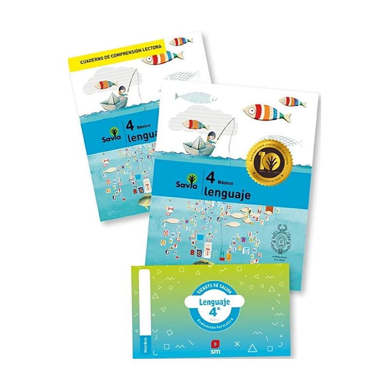 TOP10BOOKS - Pack Lenguaje 4° Savia